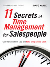 Cover image for 11 Secrets of Time Management for Salespeople